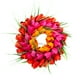 thumbnail image 1 of Guirnalda falsa Tulipán Colgador de puerta Decoración de flores de imitación Artificial para pared de banquete de boda, Naranja, 30 CM Advancent HA9035-01B, 1 of 6