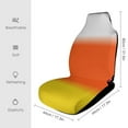 thumbnail image 2 of Candy Corn Costume（2） Car Seat Covers Car Accessories Pack of 2 Universal Front Seat Protective Cover, 2 of 6
