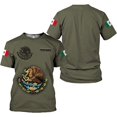 thumbnail image 2 of Personalized Mexico Shirt, Camisas de Mexico Customized Mexican Shirts Mexican Flag Mexico 3D Shirt for Men Women (S), 2 of 5