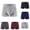 #03 Light Gray, variant on Breathable Boxer Briefs for Men Elastic Waistband Moisture Wicking Soft Underwear Regular Fit Work Wear Underwear,S,#03 Light Gray