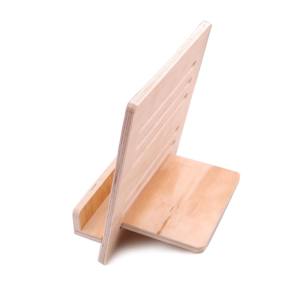 LeeQinersw Detachable Wood Desktop Bookstand Table Top Music Sheet Holder