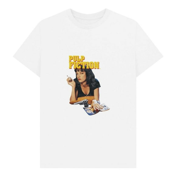 Pulp Fiction Adult Mia Wallace Vintage T-Shirt