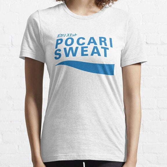 POCARI SWEAT Blue Essential T-Shirt