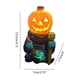 thumbnail image 2 of Luz nocturna de mesa, Caballero de calabaza de resina, luz de calabaza de Halloween, decoración de jardín, linterna con características mejoradas, 2 of 7