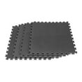 thumbnail image 2 of Stalwart 24 Sq Ft Gray EVA Foam Interlocking Exercise Protective Flooring, 6-Tile, 2 of 4