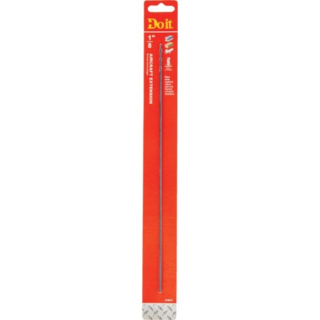 

Do it 1/8 In. x 12 In. Black Oxide Extended Length Drill Bit