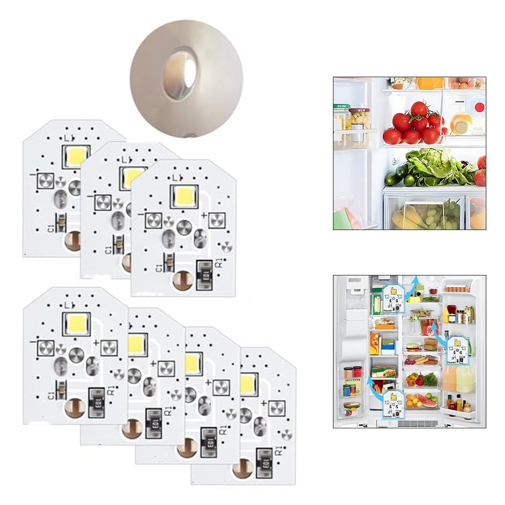 KDJ 10PCS For GE Refrigerator LED Light Bulbs Replacement Easy Install WR55x11132 - for Home Decor