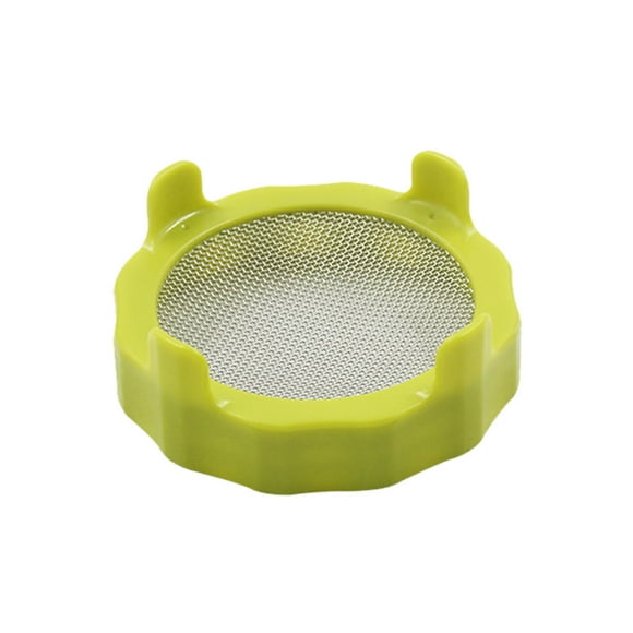 Strainer Lid for Wide Mouth Jars – Stainless Steel Jar Screen Covers for Sprouting Canning Germination Sprout Maker Water Tray Grow Kit