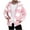 Pink, variant on APEXFWDT Men's Fuzzy Fleece Plaid Jacket Zip-Up Fall Winter Hooded Jacket Casual Warm Coat for Weekend Outings,XXL,Pink
