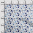 thumbnail image 2 of oneOone Silk Tabby Light Gray Fabric Autumn Fabric For Sewing Printed Craft Fabric By The Yard 42 Inch Wide, 2 of 4