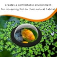 thumbnail image 3 of Pond Floating Cover Clear Acrylic Dome Small for Fish Observation Pond Accessory, 3 of 7