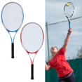 thumbnail image 3 of Red Blue Child Tennis Racket Parent Child Interactive Training Beginner Racquet Lightweight Shockproof Tennis Racquet Unisex (red), 3 of 7