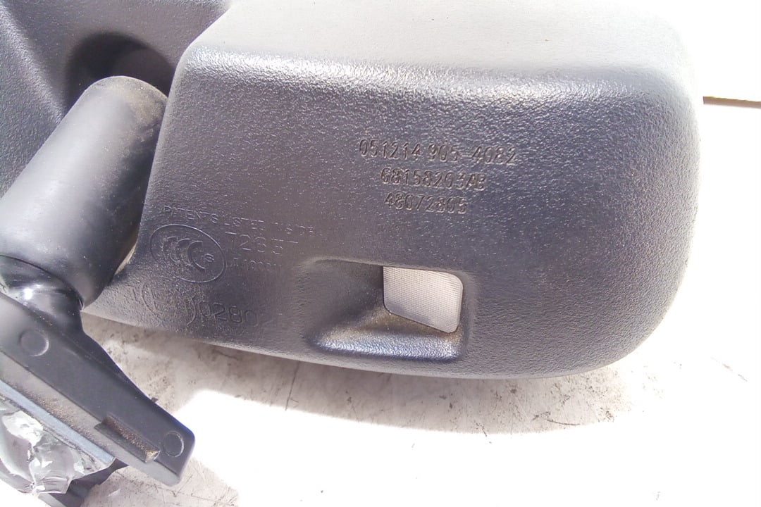 Pre-Owned 2014 Jeep Wrangler Rear View Interior Windshield Mirror OEM - Verify Specific Vehicle Fitment In Description - (Good)