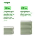 thumbnail image 6 of Epic Gardening 6-in-1 Medium Modular Galvanized Raised Garden Bed Kit - 29" Tall, Food-Safe, Mist Green, 6 of 10