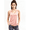 peachy pink, variant on Yoga back vest with chest cushion, women's shockproof running sports bra, quick drying breathable high-strength fitness suit, summer top.