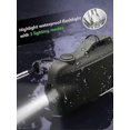 thumbnail image 2 of Windproof Lighter, Waterproof Lighter Dual Arc Lighter Electric Lighter With Led Flashlight, Rechargeable Usb Lighter Flameless Plasma Lighter With La, 2 of 5