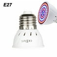 thumbnail image 2 of Gostoto LED Plant Grow Light Bulb 48LEDs-300LEDs SMD2835 Plant Light for Flowers Vegetables Greenhouse Hydroponic Growing(Bulb Base E26 E27 E14 MR16 GU10 B22), 2 of 8