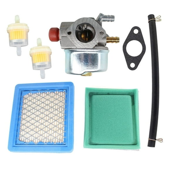 640004 640017 640025 Carburetor for Tecumseh OHH50 OHH55 OHH60 OHH65 4.5HP 5HP 5.5HP 6HP 6.5HP OHV HOR Engines Air Filter
