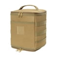 thumbnail image 1 of Gas Tank Storage Bag Protector Camping Lantern Bag for Hiking Cooking Travel Mud Color, 1 of 8