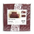 thumbnail image 5 of VCNY Home Reversible Paisley Elizabeth 3-Piece Quilt Set Full/Queen - Burgundy, 5 of 5