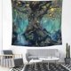 thumbnail image 3 of Wall Hanging Tapestry, Tree Of Life In Psychedelic Forest Under Star Moon Night, 3 of 5