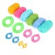 thumbnail image 4 of Kits para hacer pompones, tejedor de bolas de pelusa de colores, hilo de lana de 6 colores, regalos artesanales para tejer, 4 of 12