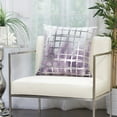 thumbnail image 3 of Nourison Luminescence Ombre Lavender Decorative Throw Pillow , 20" x 20", 3 of 3