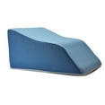 thumbnail image 4 of Lounge Doctor Elevating Leg Rest Pillow with Memory Foam, Small, 18 in. Wide, Turquoise, Uniquely Designed Incline Wedge for Vein Circulation, Leg Swelling, Lymphedema, Leg and Back Pain, Relaxation, 4 of 5