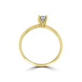thumbnail image 2 of 1/3ct Round Diamond Solitaire Brilliant Cut Engagement Ring 14K Yellow Gold, 2 of 3