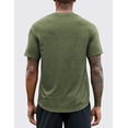 thumbnail image 5 of Pinspark Men's 3 Pack Workout Shirts Quick Dry Gym Athletic Shirts Moisture Wicking Short Sleeve T Shirts, 5 of 7