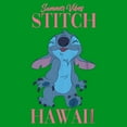 thumbnail image 2 of Boy's Lilo & Stitch Summer Vibes Stitch Graphic Tee Kelly Green Large, 2 of 4