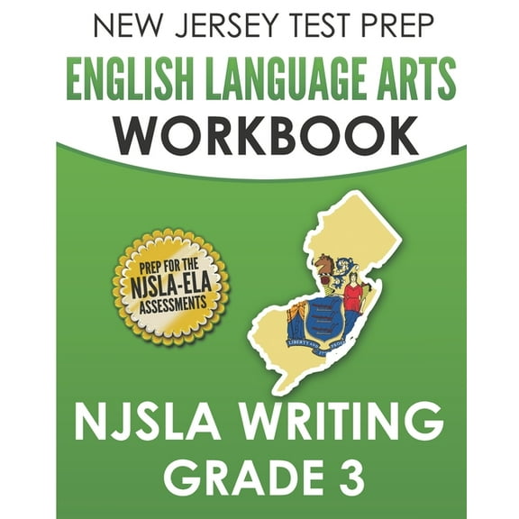 NEW JERSEY TEST PREP English Language Arts Workbook NJSLA Writing Grade 3, (Paperback)