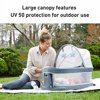 Graco Pack n-Play Travel Dome LX-Playard , Features Portable Bassinet, Redmond w/ Raised Dome Redmond