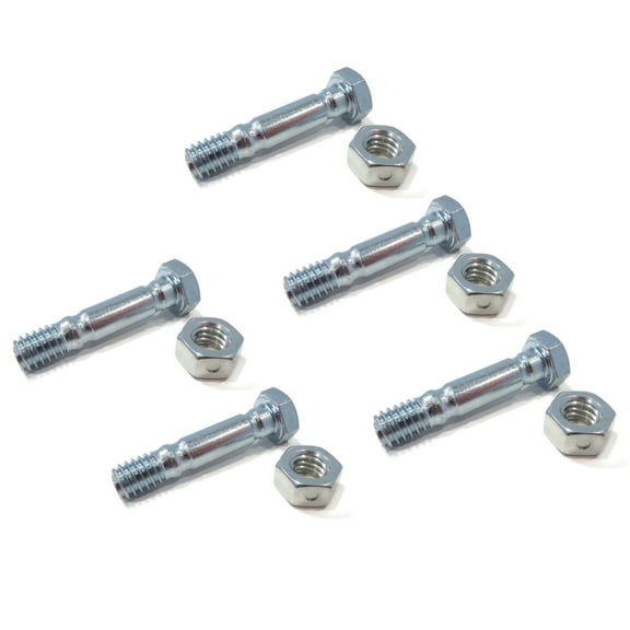 The ROP Shop (Pack of 5) Shear Bolt for 2004 & Before MTD Auger Drive Two-Stage Snowblower