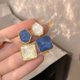 thumbnail image 1 of Pendientes de gota geométricos de resina Vintage para mujer, colgante de Dijes, Joyería, regalos de fiesta, nueva moda, 1 of 3
