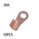 thumbnail image 5 of Scienceny 10 piezas Mini terminales de Cable conector de Cable eléctrico de cobre extremos de lengüeta accesorios de fijación de conexión de Cable Suministros de soldadura 50A Scienceny TO010187-06, 5 of 6