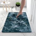 thumbnail image 2 of 1pc Super Absorbent Diatom Mud Bath Rug - Soft and Non-Slip Shower Carpet for Home Bathroom - Quick Dry Bath Mat with Diatomaceous Earth - Bathroom Accessories, 2 of 5