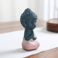 thumbnail image 4 of SXcggal One Buddha Decoration Small Ceramic Statue Buddha Statue Decoration Practical Multifunctional Artistic Desktop Decoration, 4 of 4