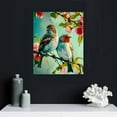 thumbnail image 4 of Nawypu  Canvas Wall Art,Red Parrot Print Canvas Painting for Bedroom Living Room Kitchen Bathroom Corridor Dining Room Hotel Decor Medium, 4 of 4