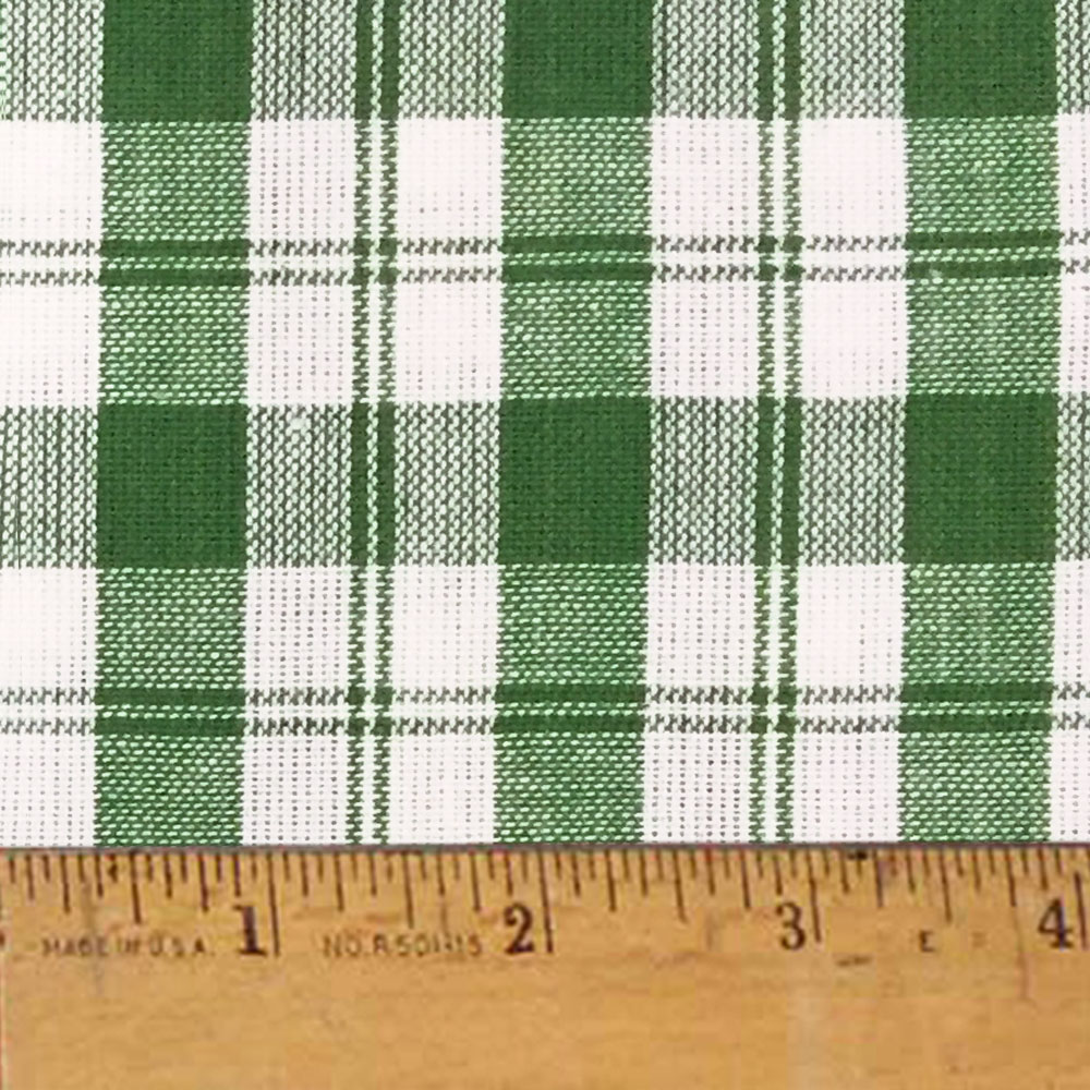Perfect Green 5 Homespun Cotton Fabric Sold by the Yard JCS Fabric