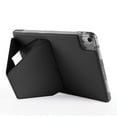 thumbnail image 5 of TECH CIRCLE Slim Back Cover Case for iPad Air 13-inch (M2) 2024 Release, Built-in Kickstand, Supports Apple Pencil Charging & Attachment, PU Leather/TPU Protective Lightweight Thin Case, Black, 5 of 6