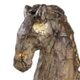 thumbnail image 4 of Bowery Hill Contemporary Horse Sculpture in Aged Silver, 4 of 4