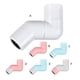 thumbnail image 4 of Extensor de grifo de fregadero giratorio 720 grados filtro de manguera de jardín rociador de lavabo aireador adaptador de grifo Cocina y Comedor Rosa Blanco Bewildely, 4 of 6