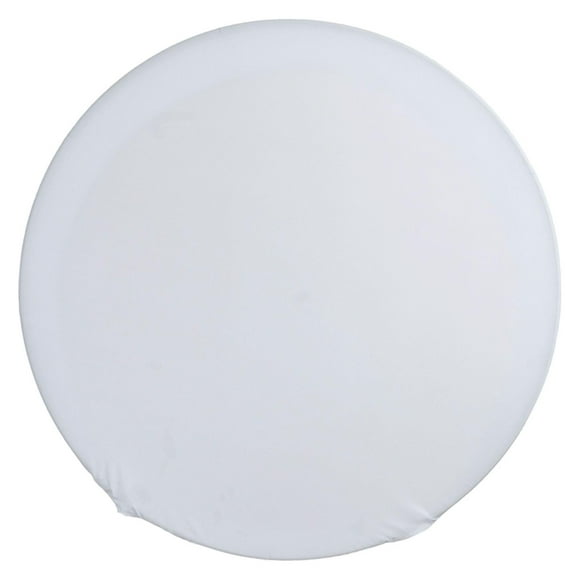 simhoa Housse Ronde pour Toile de Fond, Housse de Support pour Arche de Fond pour Banquet, Cérémonie d'Anniversaire, Blanc 230 cm