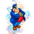 thumbnail image 1 of Disney Cartoon Posters Mickey Mouse and Donald Duck Canvas Painting and Prints Art Picture Birthday Gift for Kids Room Decor70x100cm Unframed Gao Jinjia LED, 1 of 2