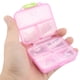 thumbnail image 4 of Organizador de pastillero Jadeshay soporte portátil semanal para medicamentos 7 rejillas, 4 of 8