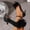 Black, variant on Women Fluffy Feather One Strap Stiletto Heel Sandals Ankle Buckle Open Toe Elegant Summer Party Dress High Heels Sky Blue 9.5(43)