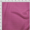 thumbnail image 4 of oneOone Cotton Cambric Fuschia Pink Fabric Floral Diy Clothing Quilting Fabric Print Fabric By Yard 56 Inch Wide, 4 of 4