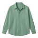 thumbnail image 5 of Top Abrigo Hombres Sólido Casual Manga Larga Botón Arriba Camisa para el Uso Diario de Verano, Moda Al Aire Libre Tops, 5 of 7