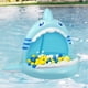 thumbnail image 1 of Piscina infantil inflable para niños, bañera para bebés, piscina portátil grande, centro de juegos para playa, patio trasero, jardín divertido de, 1 of 8